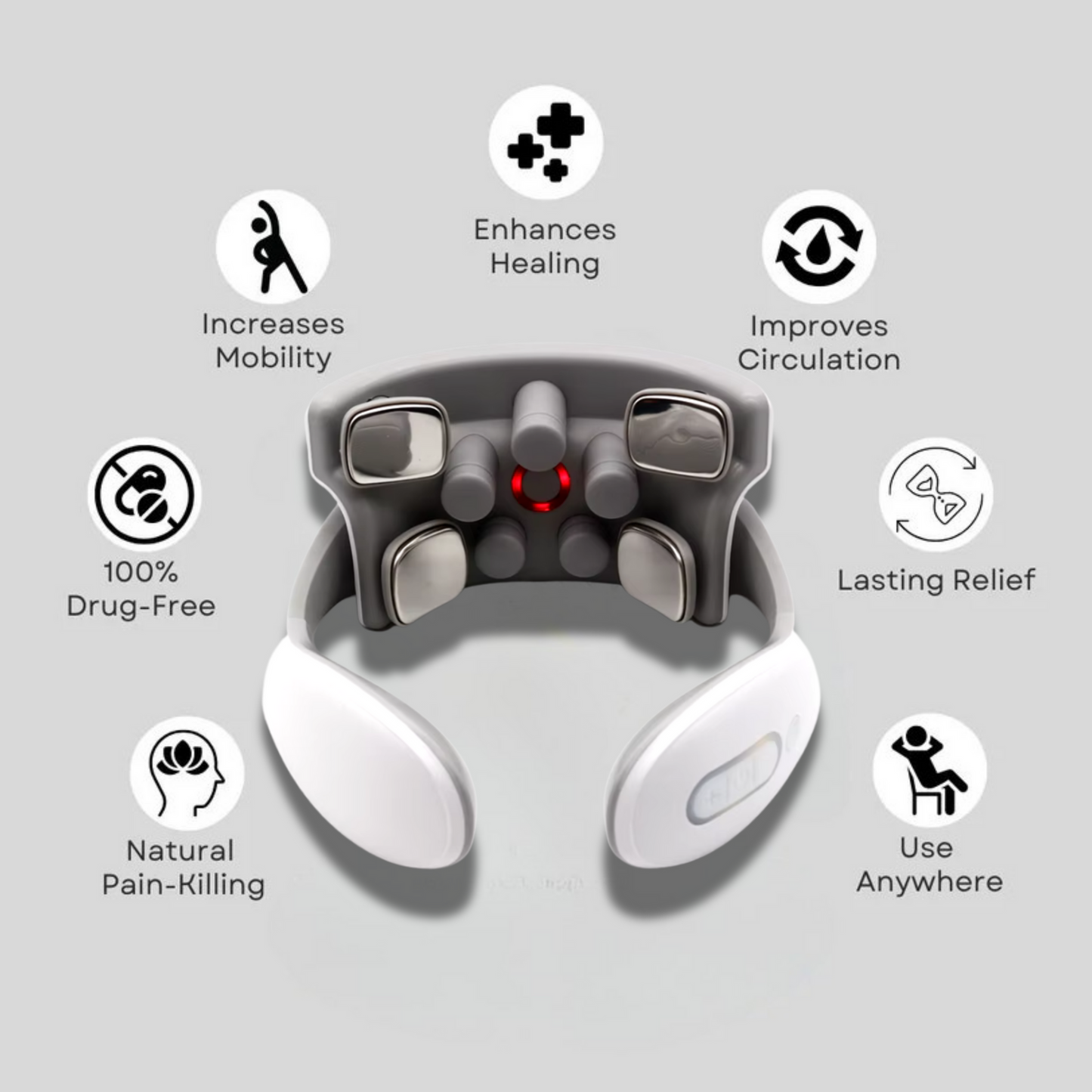 MedTechies NeuroPulse NeckMassager Pro